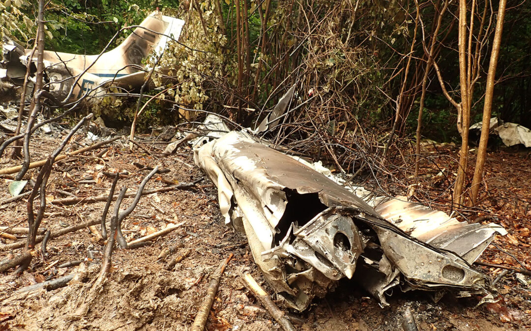 Nesreća zrakoplova tipa CESSNA 182 – Broćanac, Slunj, 29.05.2022.