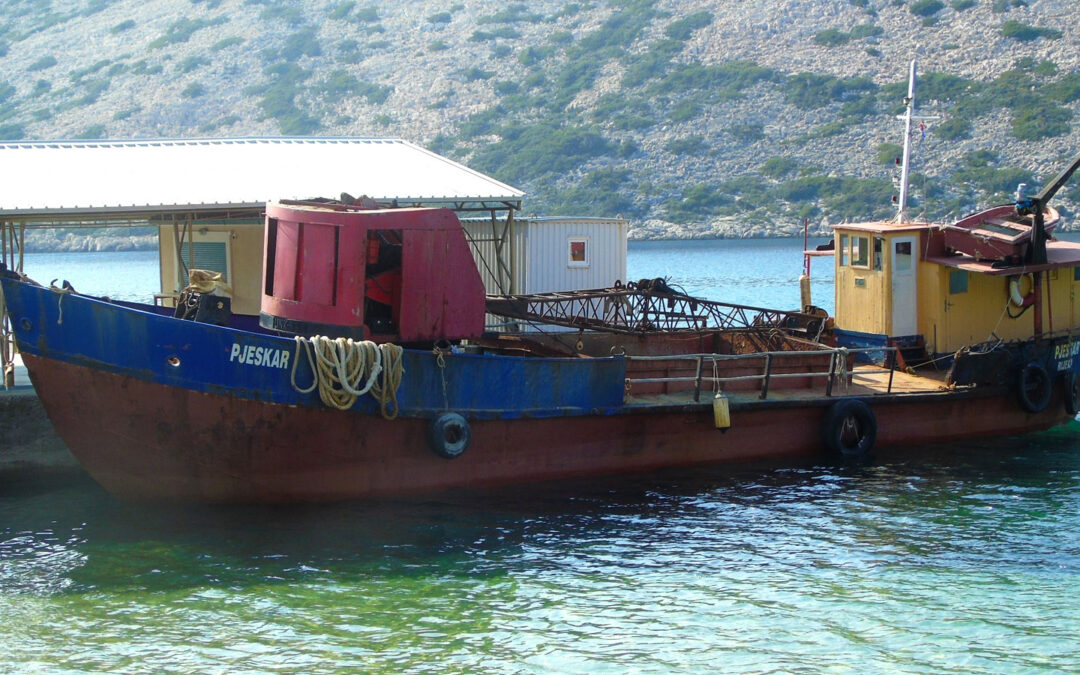 Završena istraga vrlo ozbiljne pomorske nesreće teretnog broda „Pjeskar“, otok Dolin, 13. listopada 2022.