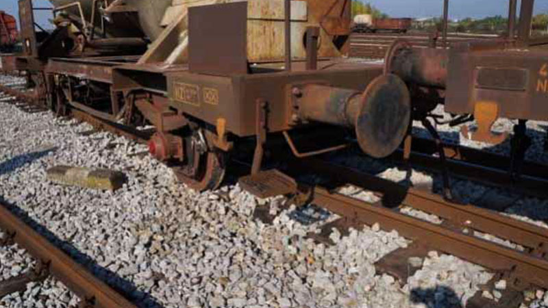 Iskliznuće teretnih vagona predviđenih za kasaciju prilikom manevriranja na kolodvoru Zagreb Ranžirni – Zagreb, 12.10.2017.