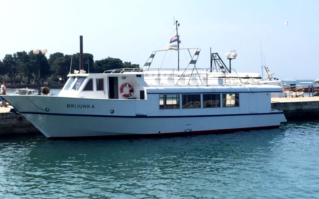 Putnički brod “Brijunka” – akvatorij luke Brijuni, 22.09.2014.