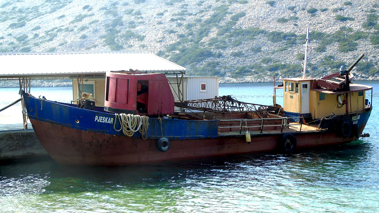 Smrtno stradavanje zapovjednika teretnog broda „Pjeskar“ – Uvala Samotorac (otok Dolin), 13. listopada 2022.