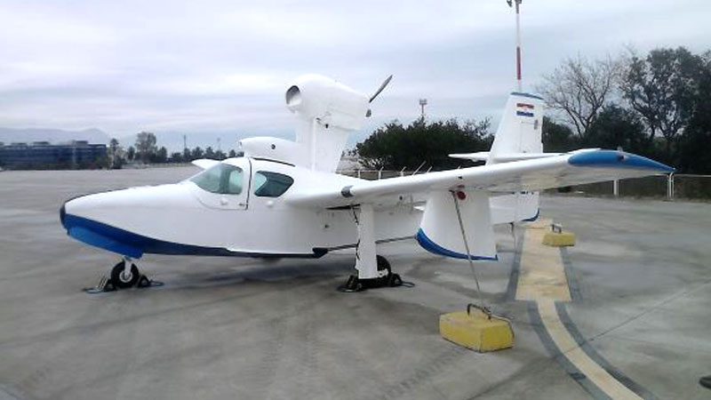 Pad zrakoplova Lake LA-4-200 – Resnik, 25.06.2015.