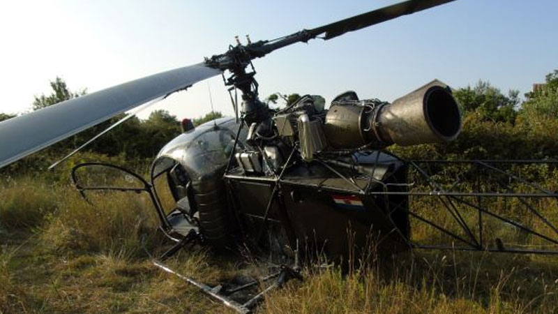 Prinudno slijetanje helikoptera Alouette II – Zlarin, 03.07.2018.