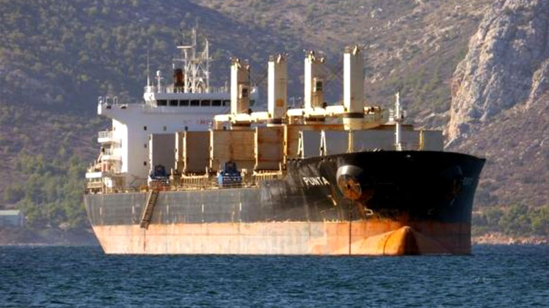 Pad člana posade teretnog broda “Punta” – otvoreno more, 17.12.2017.