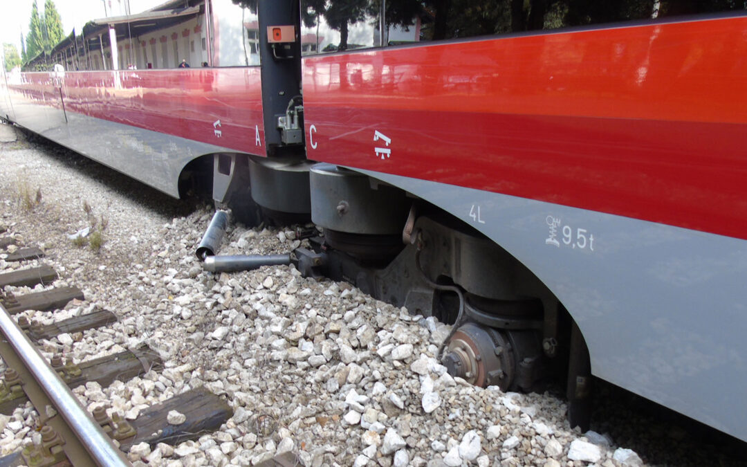 Iskliznuće putničkog vlaka broj 3321 – kolodvor Čakovec, 28.09.2020.