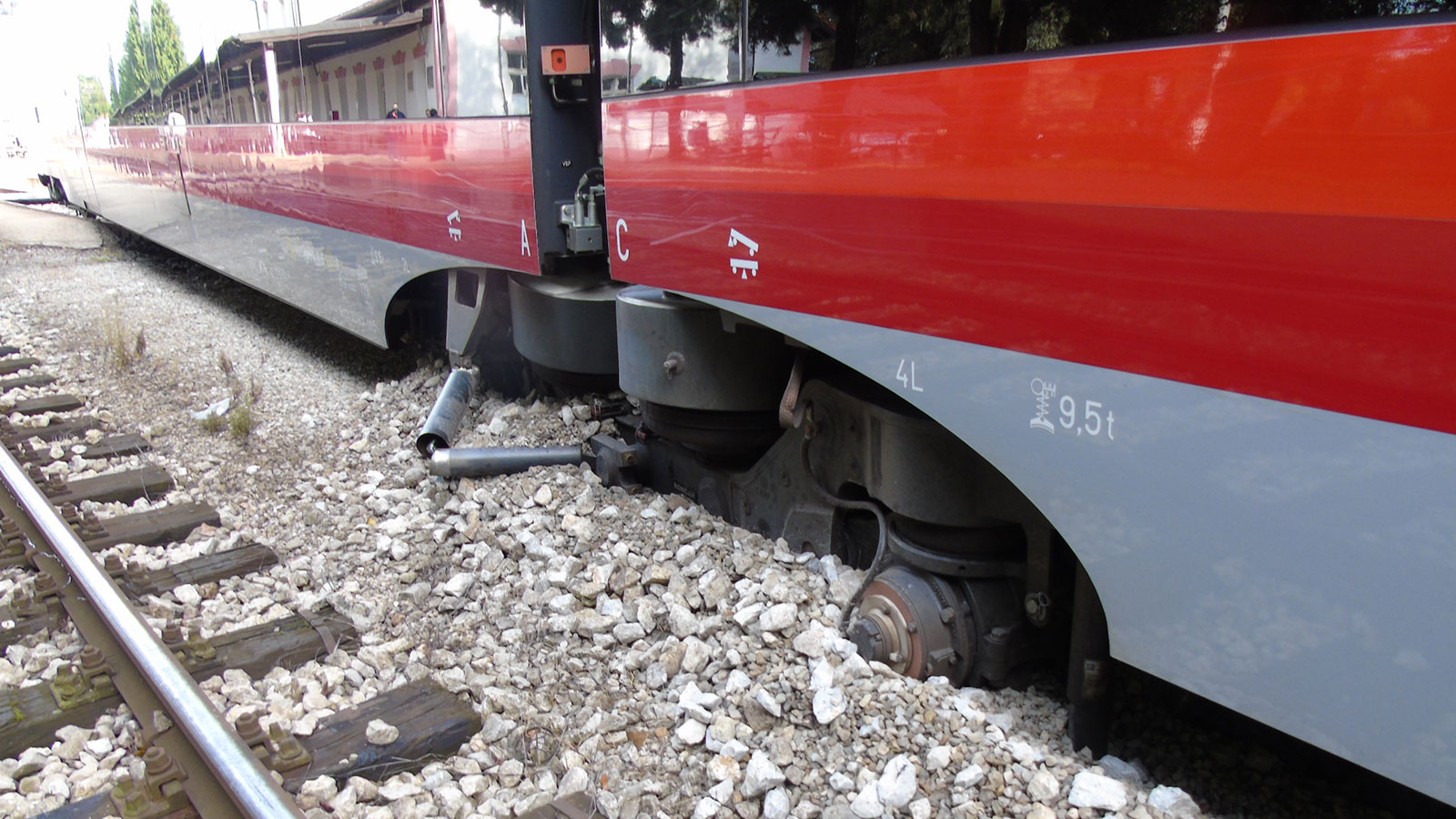 Iskliznuće putničkog vlaka broj 3321 – kolodvor Čakovec, 28.09.2020.