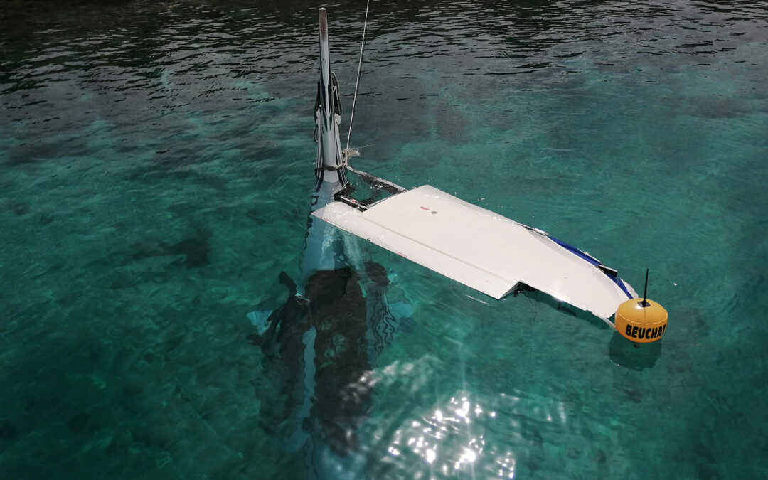 Nesreća zrakoplova Shark, reg. oznaka D-MMKV – Hvarski kanal, 14.06.2019.