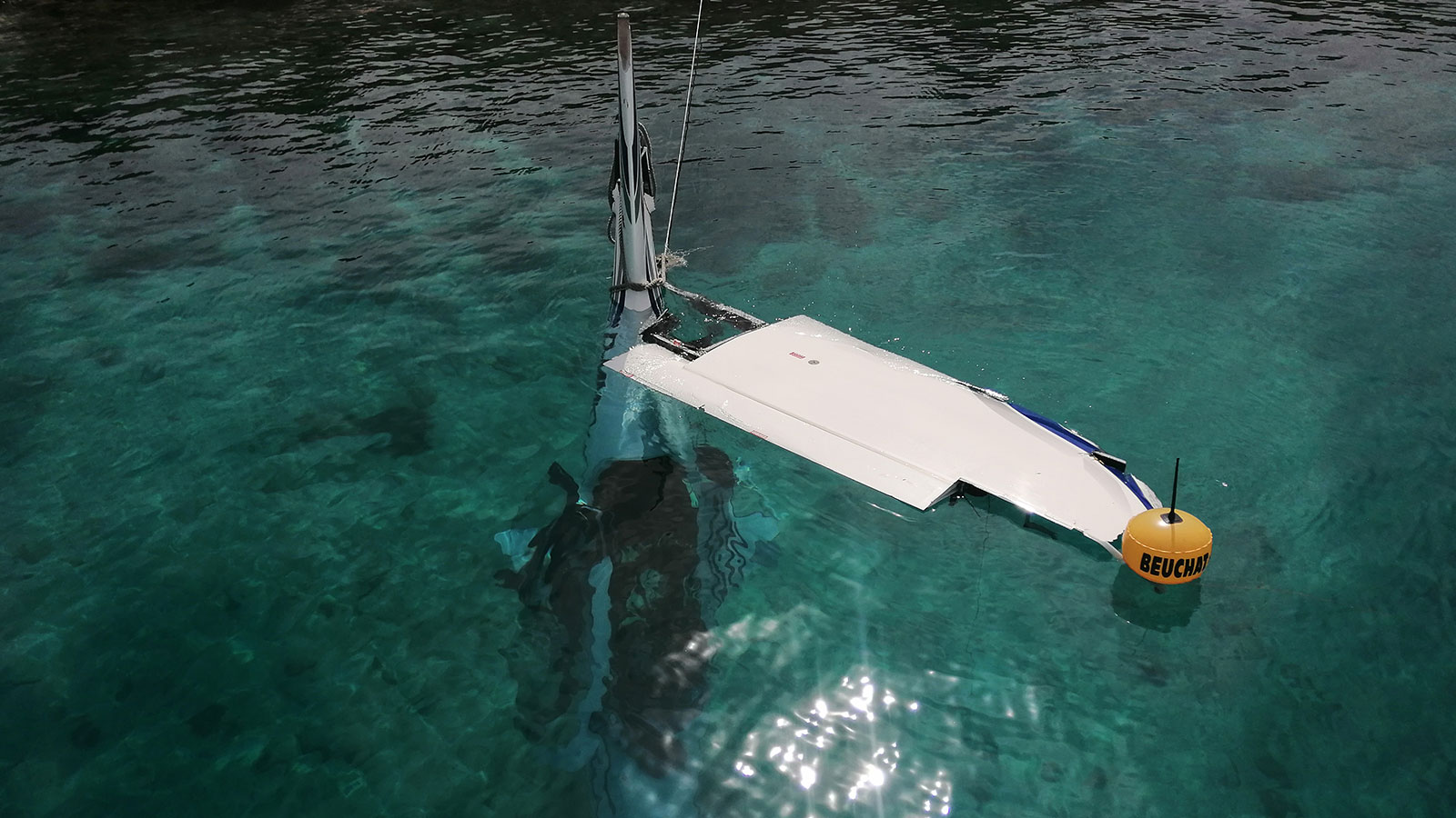 Nesreća zrakoplova Shark, reg. oznaka D-MMKV – Hvarski kanal, 14.06.2019.