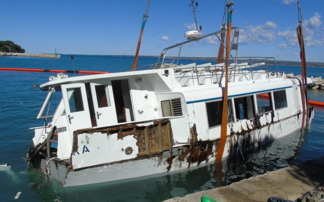 Potonuće putničkog broda „Brijunka“ – otok Veliki Brijun, 27. ožujka 2023.