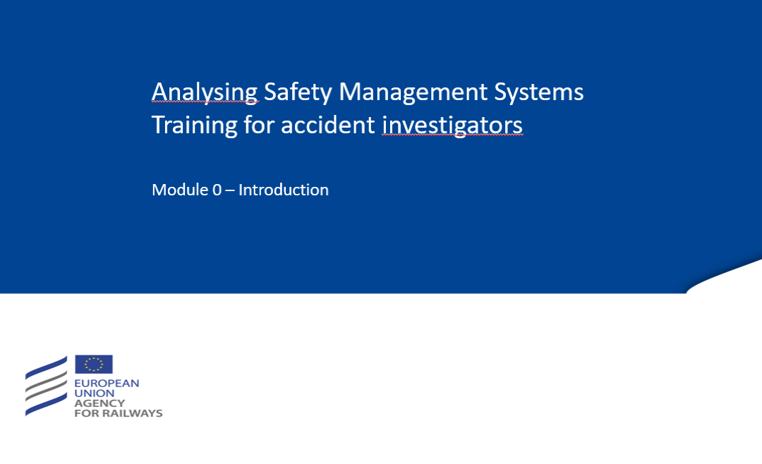 Sudjelovanje predstavnice Agencije na obuci „Analysing Safety Management Systems (SMS) – Training for accident investigators“, Predeal