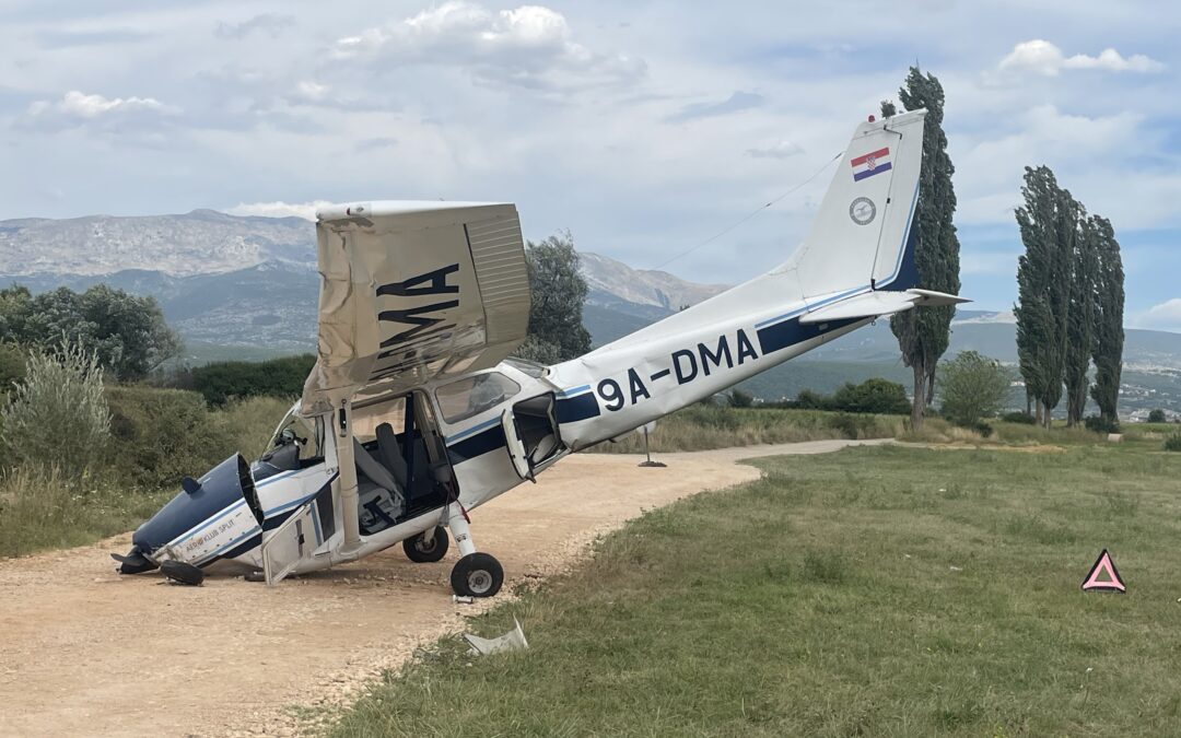 Nesreća zrakoplova tipa Cessna 172A – Sportski aerodrom Sinj, 30. srpnja 2023.
