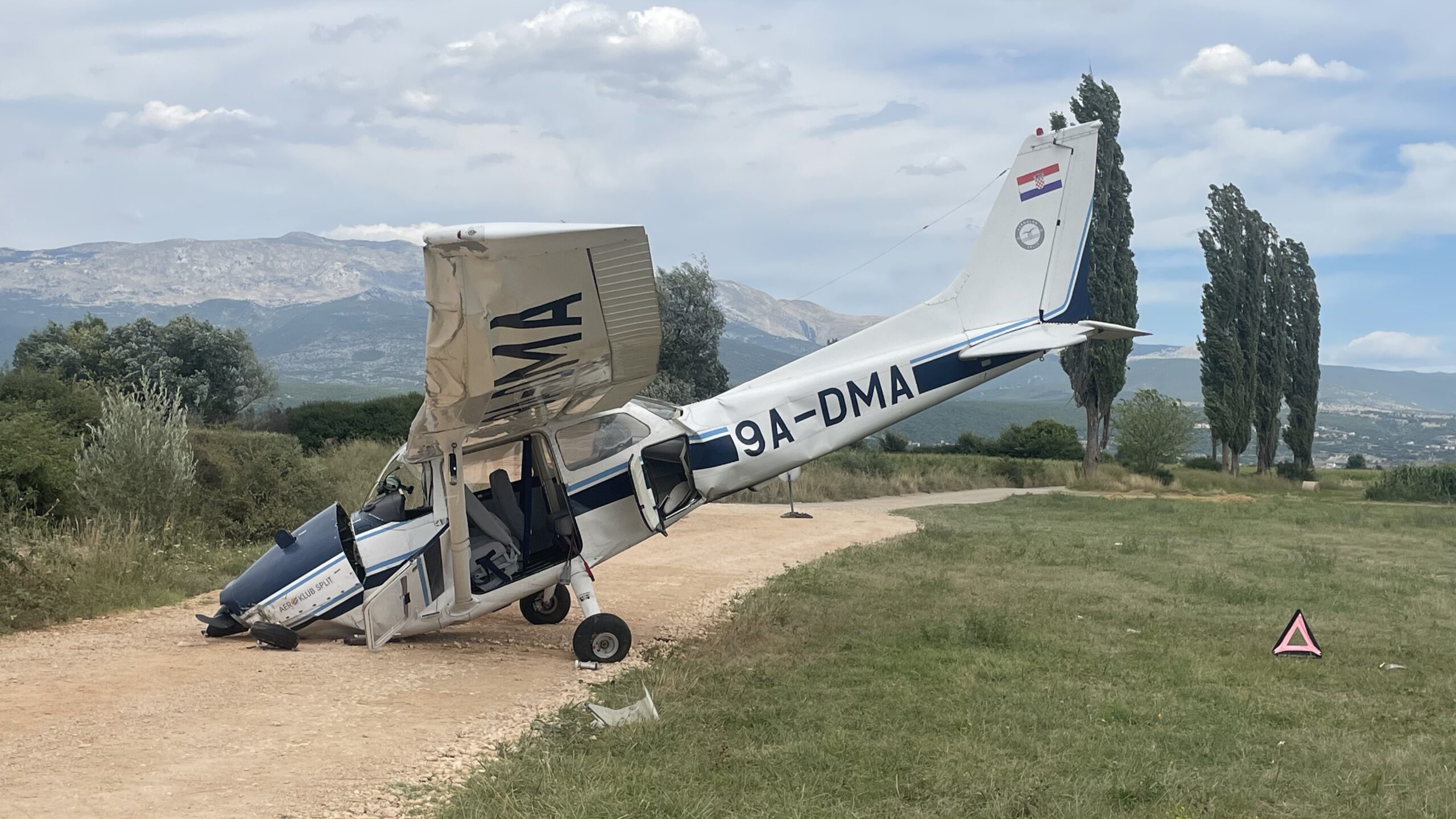 Nesreća zrakoplova tipa Cessna 172A – Sportski aerodrom Sinj, 30. srpnja 2023.