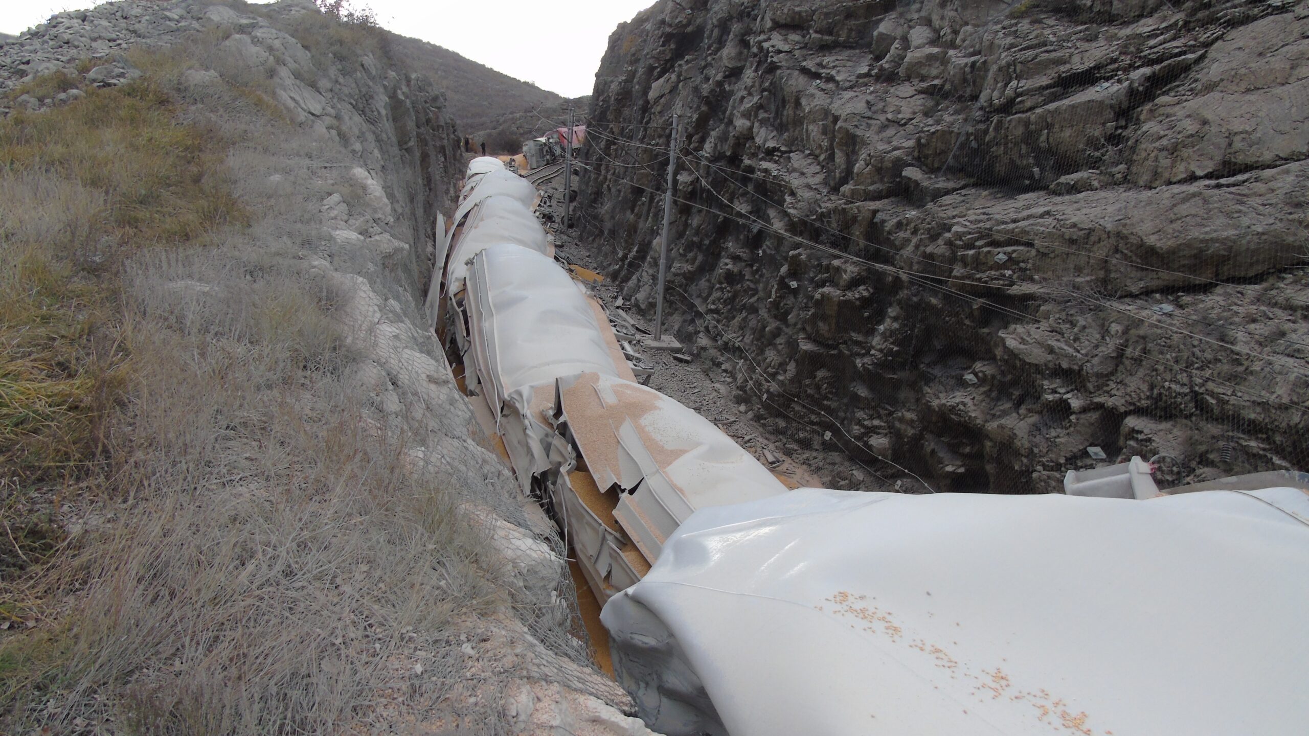 Ozbiljna nesreća – nalet teretnog vlaka broj 81218 na vozilo posebne namjene – između kolodvora Meja i Škrljevo, 11. prosinca 2023.