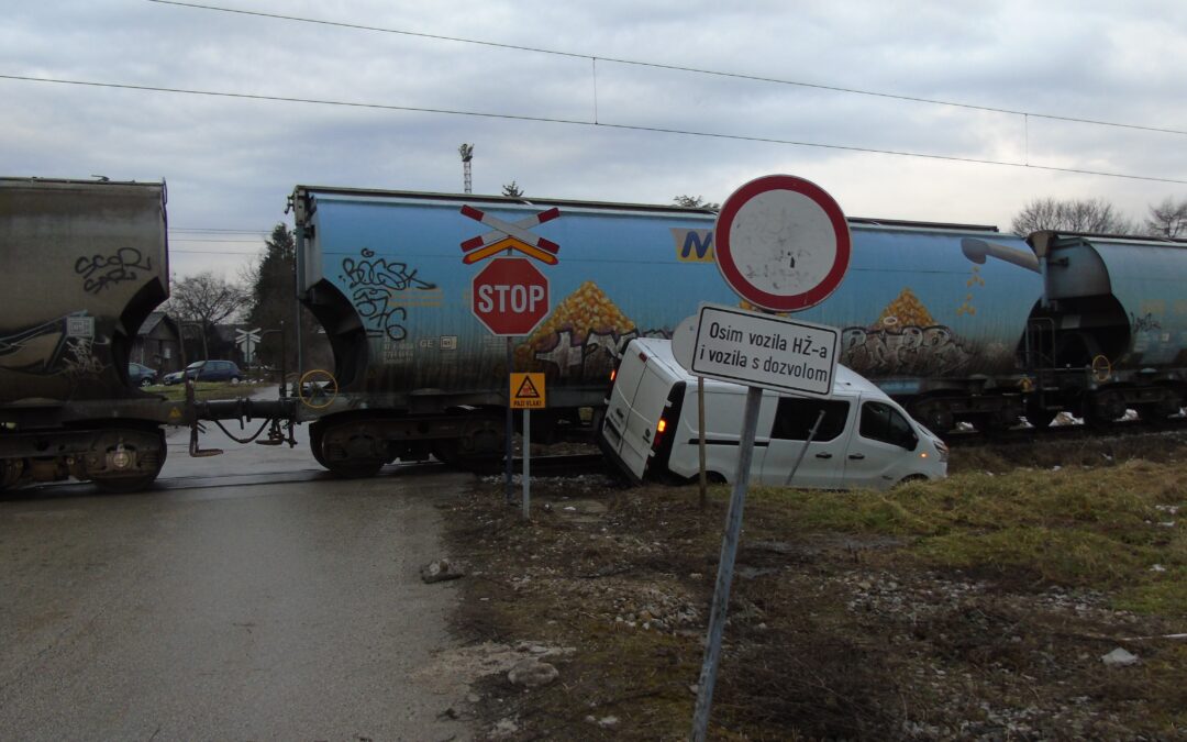 Očevid nesreće u Kolodvoru Zagreb Ranžirni na ŽCP-u „Baraka“ na pruzi oznake M402, 25. siječnja 2024.