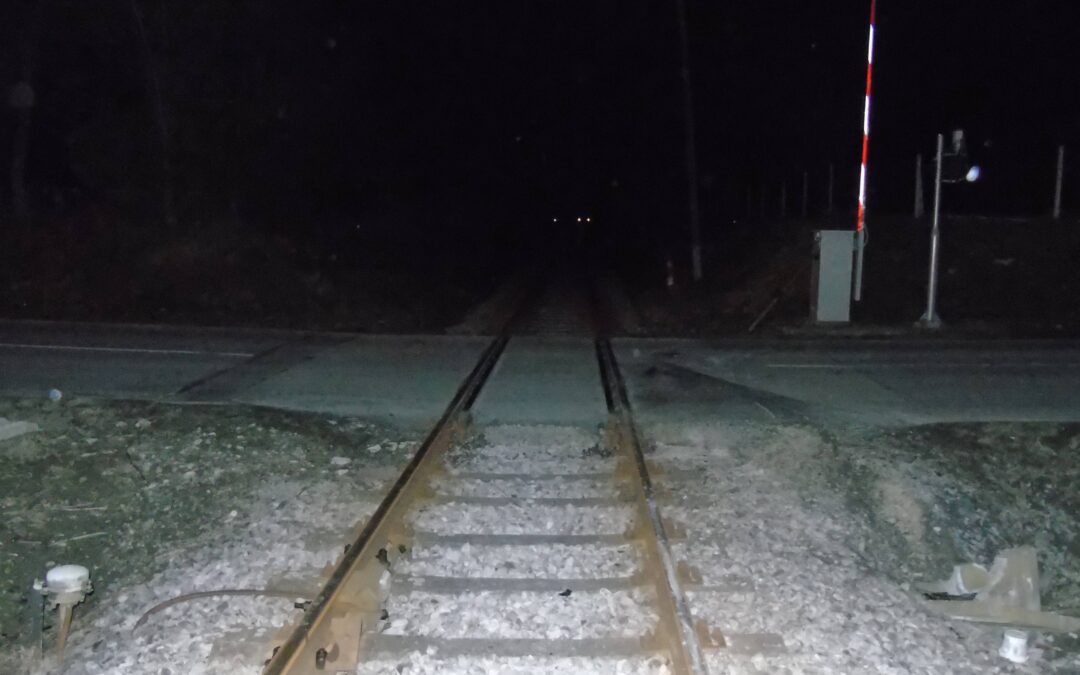 Nalet vlaka broj 787 na cestovno vozilo na ŽCP-u Stare Plavnice, 15. veljače 2024.