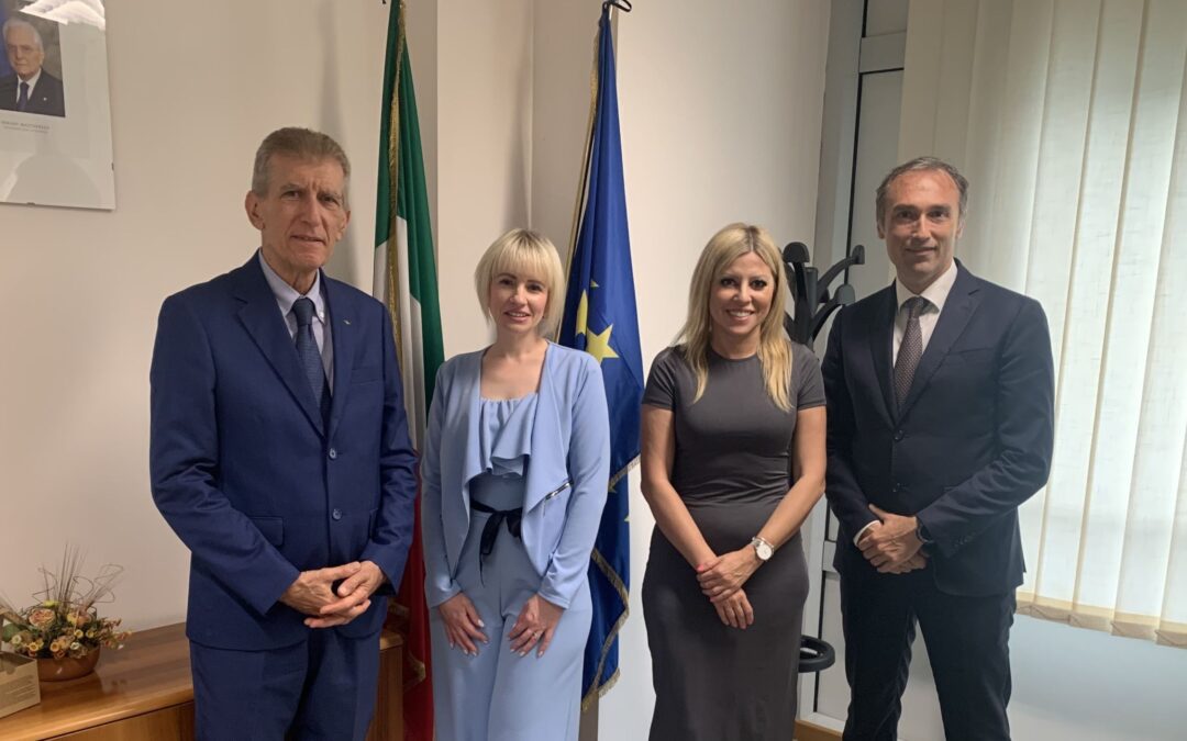 Sastanak vezano uz suradnju Italian Civil Aviation Safety Investigation Authority (ANSV) i Agencije za istraživanje nesreća u zračnom, pomorskom i željezničkom prometu (AIN), Rim, 11. lipnja 2024.