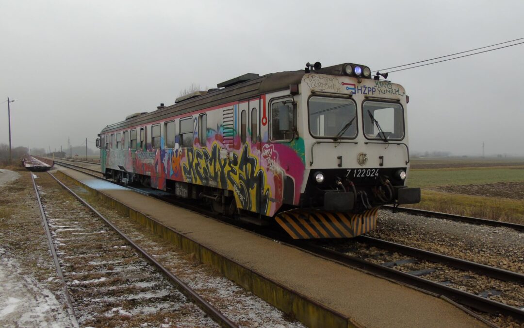 Očevid nesreće na pruzi oznake R202 u kolodvoru Jalžabet, 16. siječnja 2025.