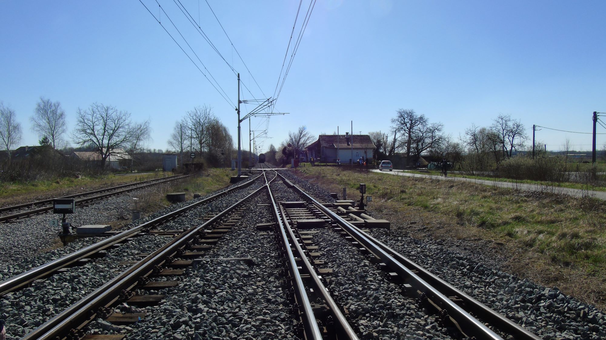 Očevid incidenta izbjegnut sudar teretnog i putničkog vlaka između kolodvora Lekenik i Greda na pruzi oznake M502 dana 19.03.2025. godine